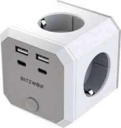 BlitzWolf BW-EC2 8-in-1 Power Cube (4xAC