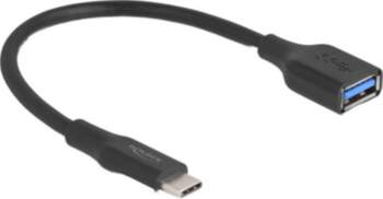 Delock 19cm USB-C Adapter Black