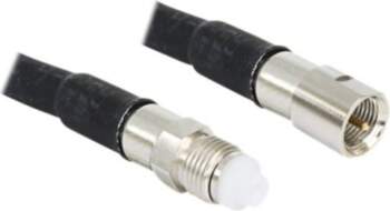 DeLOCK 5m Antenna Cable Black