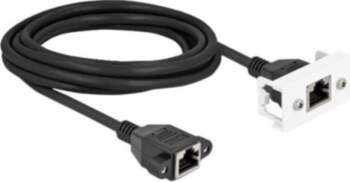 DeLOCK CAT 6a S/FTP 3m Network