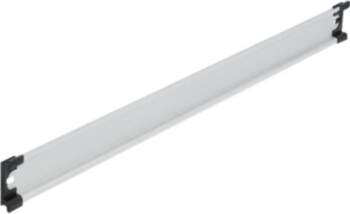 DeLOCK DIN Rail Panel Gray