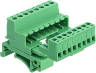 Delock Power Socket Adapter Set Green