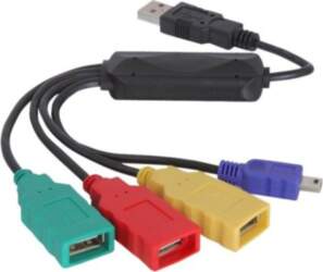 Delock USB 2.0 4-port external