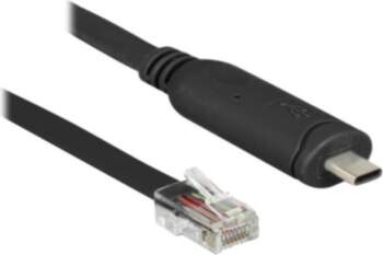DeLock USB-C Serial Adapter 230Kbps Cable