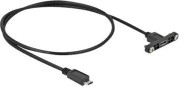 Delock USB Extension Cable 50cm Black