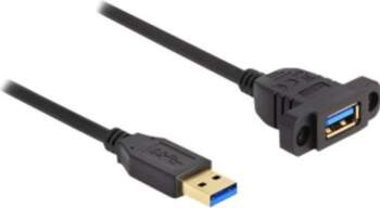 Delock USB Type-C Cable 1m Black