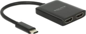 Delock USB Type-C Splitter (DP Alt