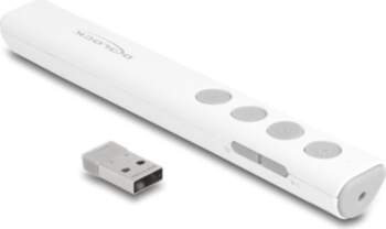 DeLOCK White Presentation Remote Control