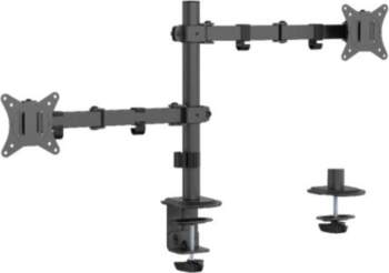 Gembird MA-D2-03 Adjustable double monitor desk