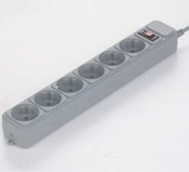 Gembird SPG6-B-6C Sockets quantity 6 Surge