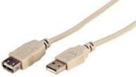 Goobay 5m USB Extension Cable Gray