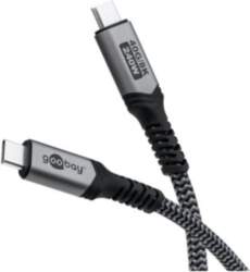 Goobay USB-C Cable with Textile Sheath