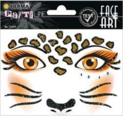 HERMA face art leopard sticker