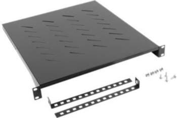 Lanberg Rack Shelf Black