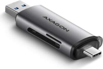 MEMORY READER USB-C+USB3.2 2SL/SD/MICROSD CRE-SAC