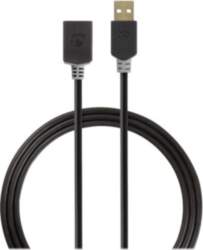 Nedis USB Extension Cable 2m Black