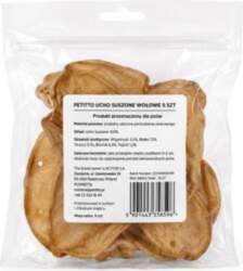 PTI PETITTO Dried Beef Ear Dog