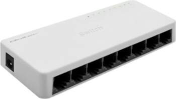 Qoltec 8-Port Fast Ethernet Switch
