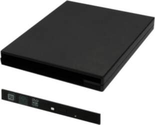 Qoltec External DVD Burner Cabinet/Case