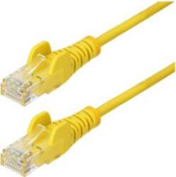 StarTech.com 1m Yellow Slim CAT6