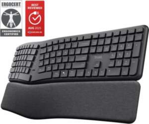 Trust Keyra Ergonomic multidevice wireless keyboard