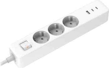 Xiaomi 20W Power Strip (2C1A) Sockets