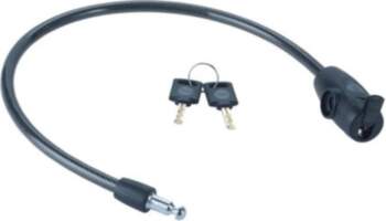 YAL Keyed bicycle cable 10 mm