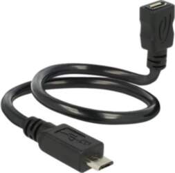 Delock 35cm OTG ShapeCable USB Extension