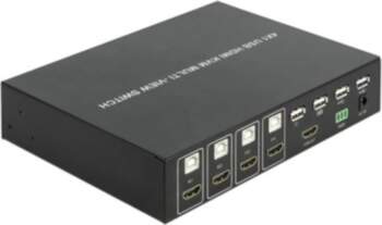 DeLock 4 in 1 Multiview KVM/audio/USB