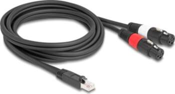 Delock DMX Cable 2m Black