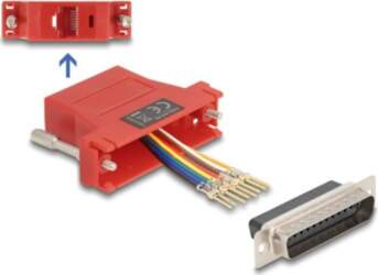 DeLOCK Network Adapter Red