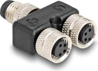 DeLOCK Network Splitter Black