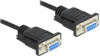 Delock Serial Cable 3m Black