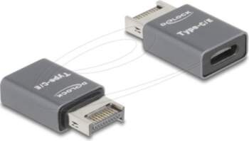Delock USB-C Adapter Gray