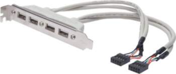 Digitus ASSMANN USB Panel 25cm, Beige