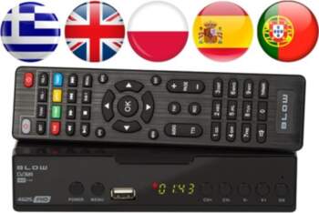 DVB-T2 decoder BLOW 4625FHD H.265