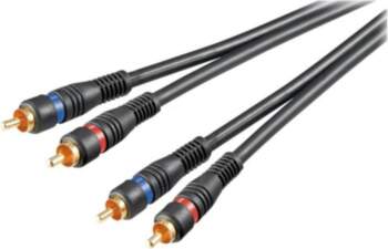 Goobay Stereo RCA cable 2x RCA