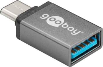 Goobay USB-C Adapter Gray