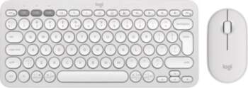 KEYBOARD +MOUSE COMBO PEBBLE 2/WHITE 920-012240