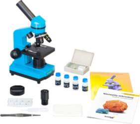 LVH LEVENHUK Rainbow 2L Microscope, Blue