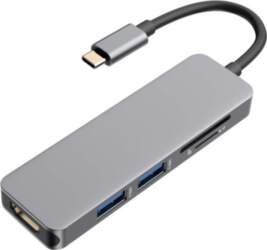 RoGer USB-C Hub 5in1 ar USB