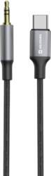 Swissten Audio Adapter Textile USB-C -