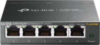 TP-LINK Switch TL-SG105E Web managed Wall