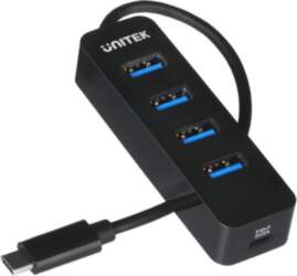 UTK UNITEK HUB USB-C 4XUSB-A 3