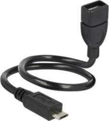 Delock 35cm OTG ShapeCable USB Extension