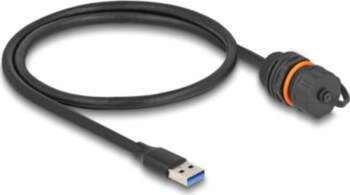 Delock 60cm USB Extension Cable, Black