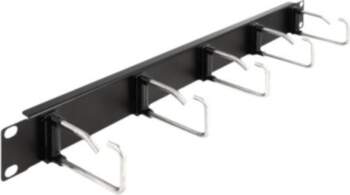 DeLOCK Cable Management Panel Black