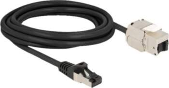 DeLOCK CAT 6a S/FTP 3m Network