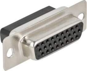 Delock Data Connector Black Silver