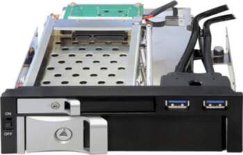 DeLOCK Mobile Storage Rack for 2